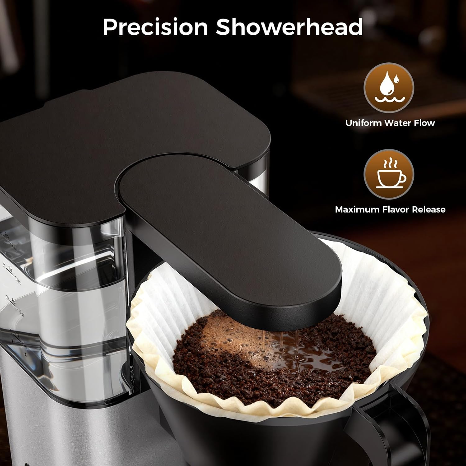 Kismile 8 Cup Drip Coffee Maker Machine 93125KCM0