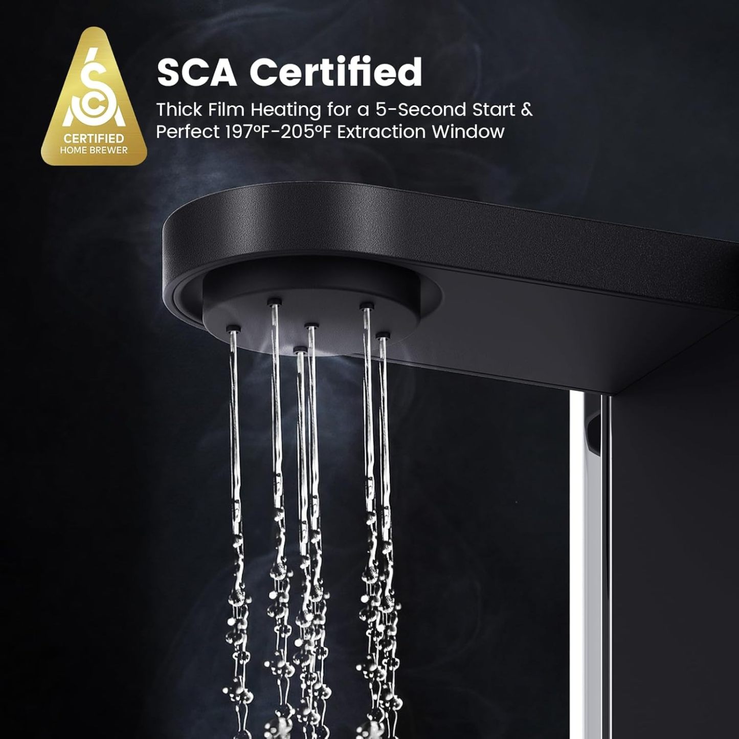 Kismile 8 Cup Drip Coffee Maker Machine 93125KCM0