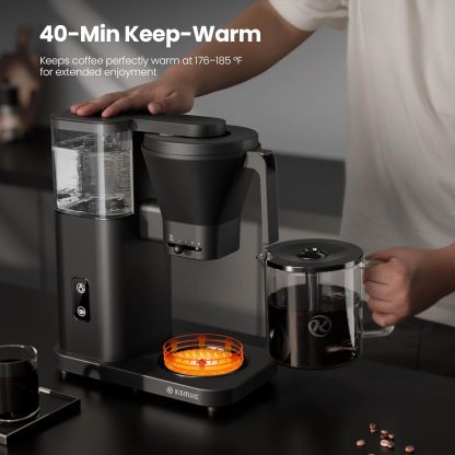 Kismile 8 Cup Drip Coffee Maker Machine 93125KCM0