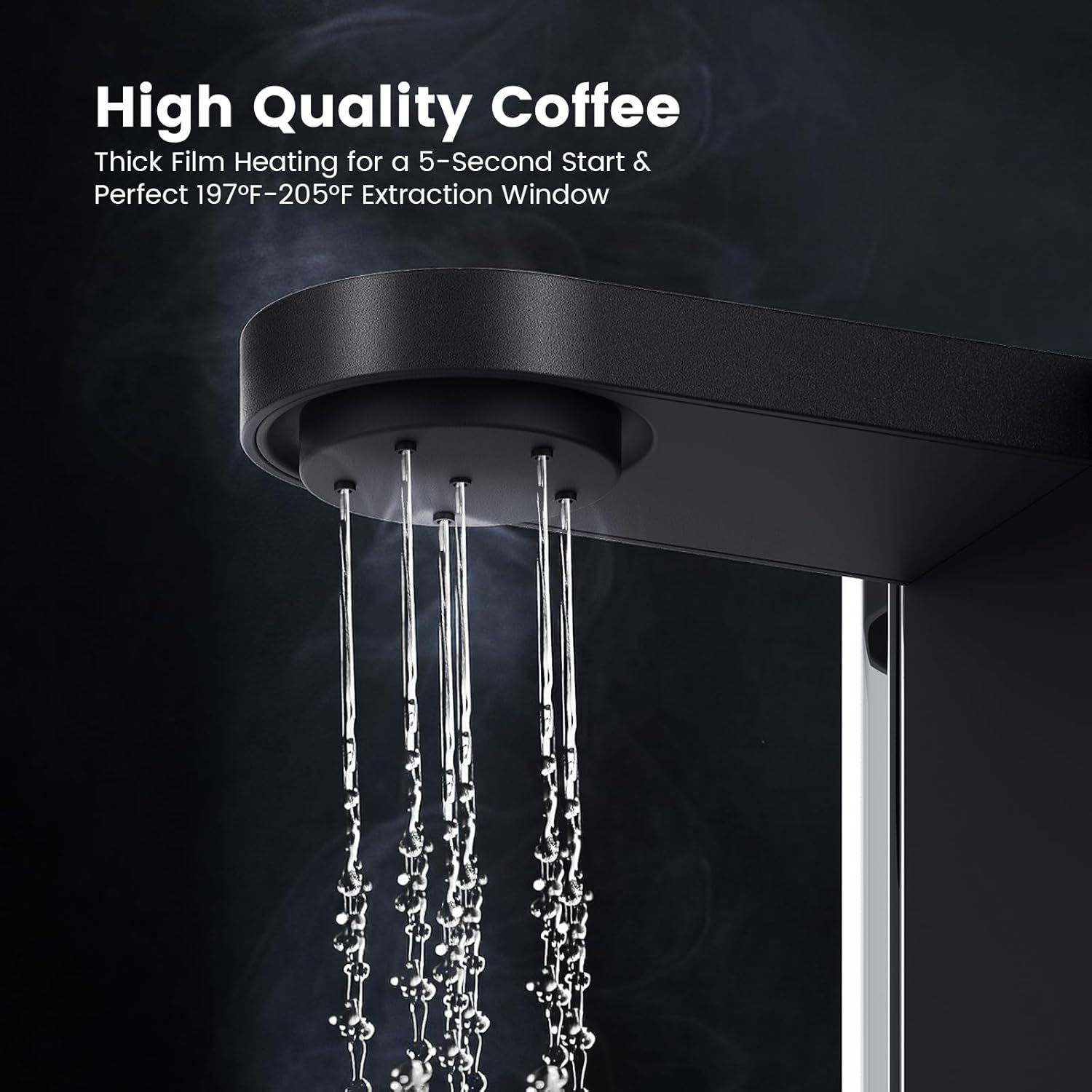 Kismile 8 Cup Drip Coffee Maker Machine 93125KCM0