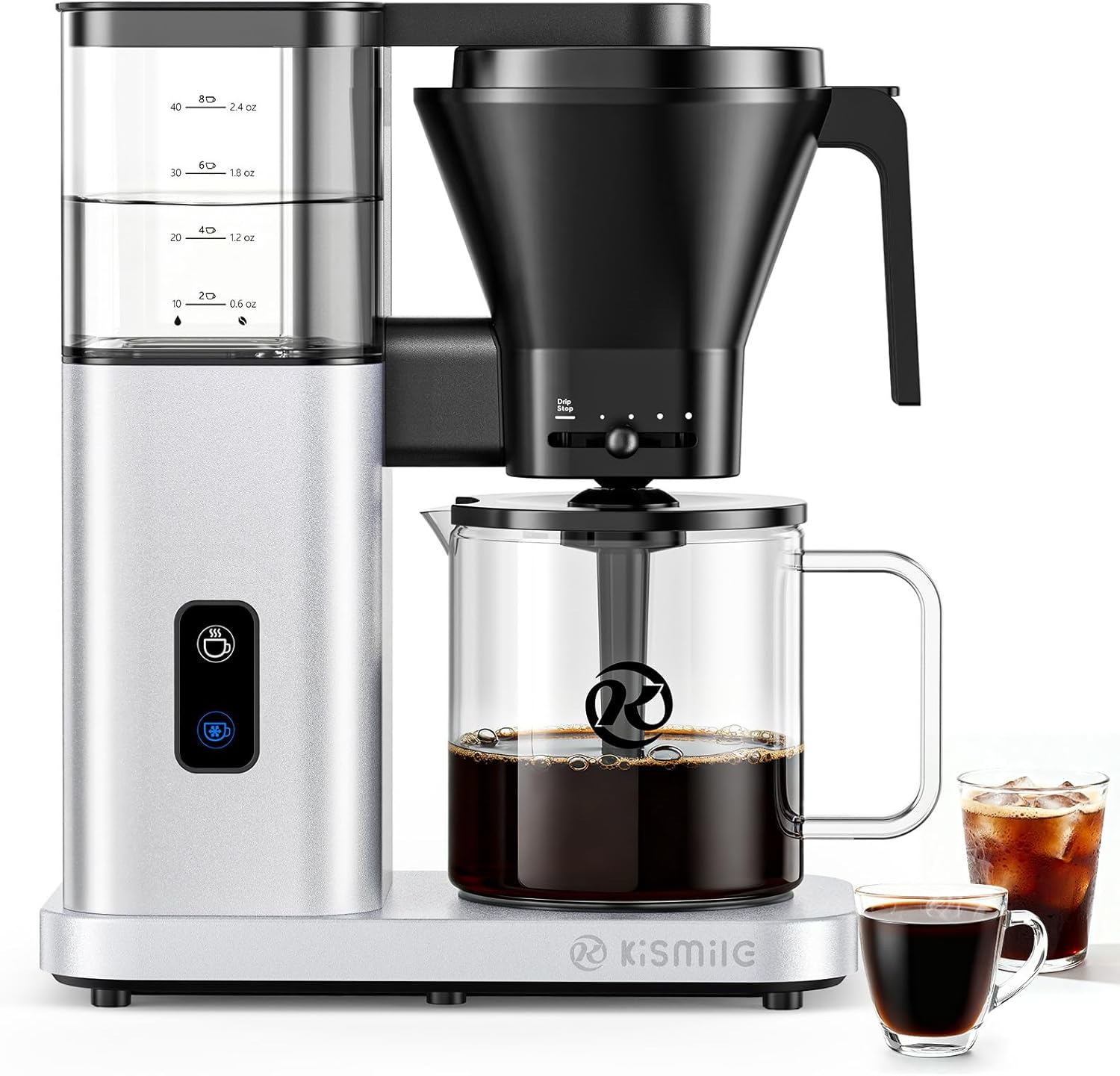 Kismile 8 Cup Drip Coffee Maker Machine 93125KCM0