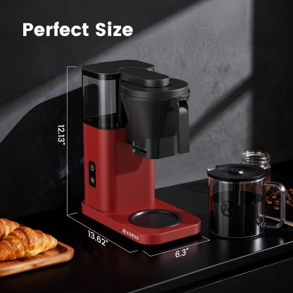 Kismile 8 Cup Drip Coffee Maker Machine 93125KCM0