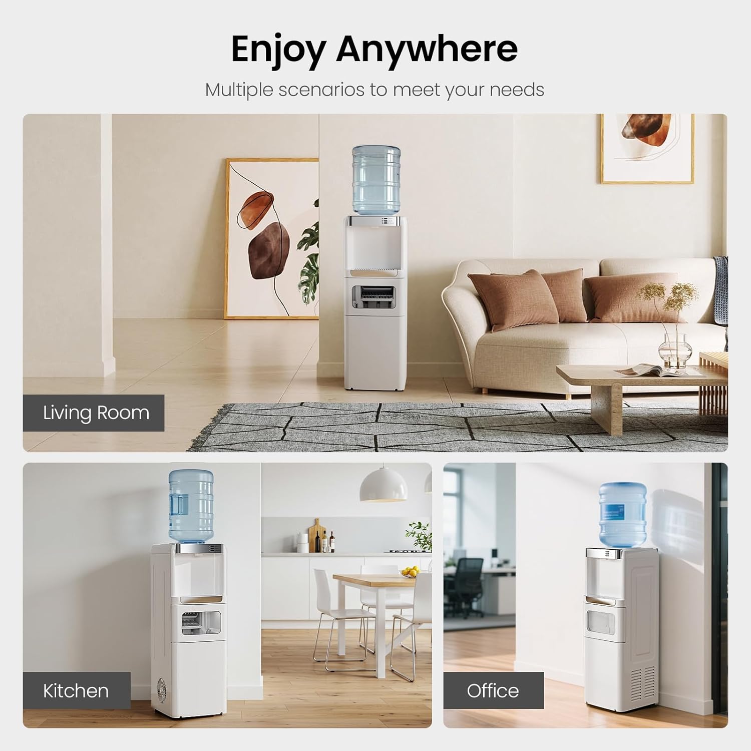 Water Cooler Dispenser with Ice Maker WD5815