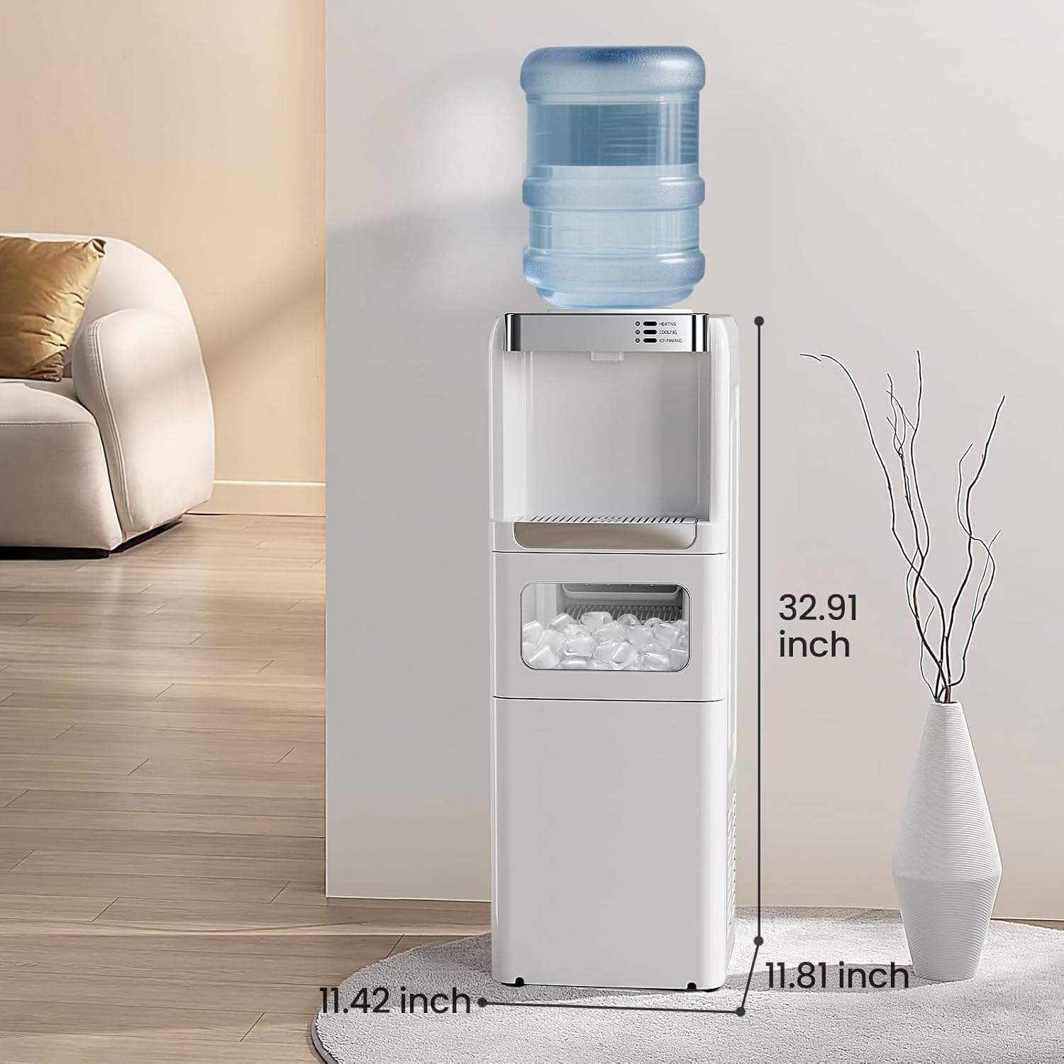 Water Cooler Dispenser with Ice Maker WD5815