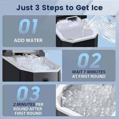 Nugget Pebble Ice Maker Countertop Z5815NA