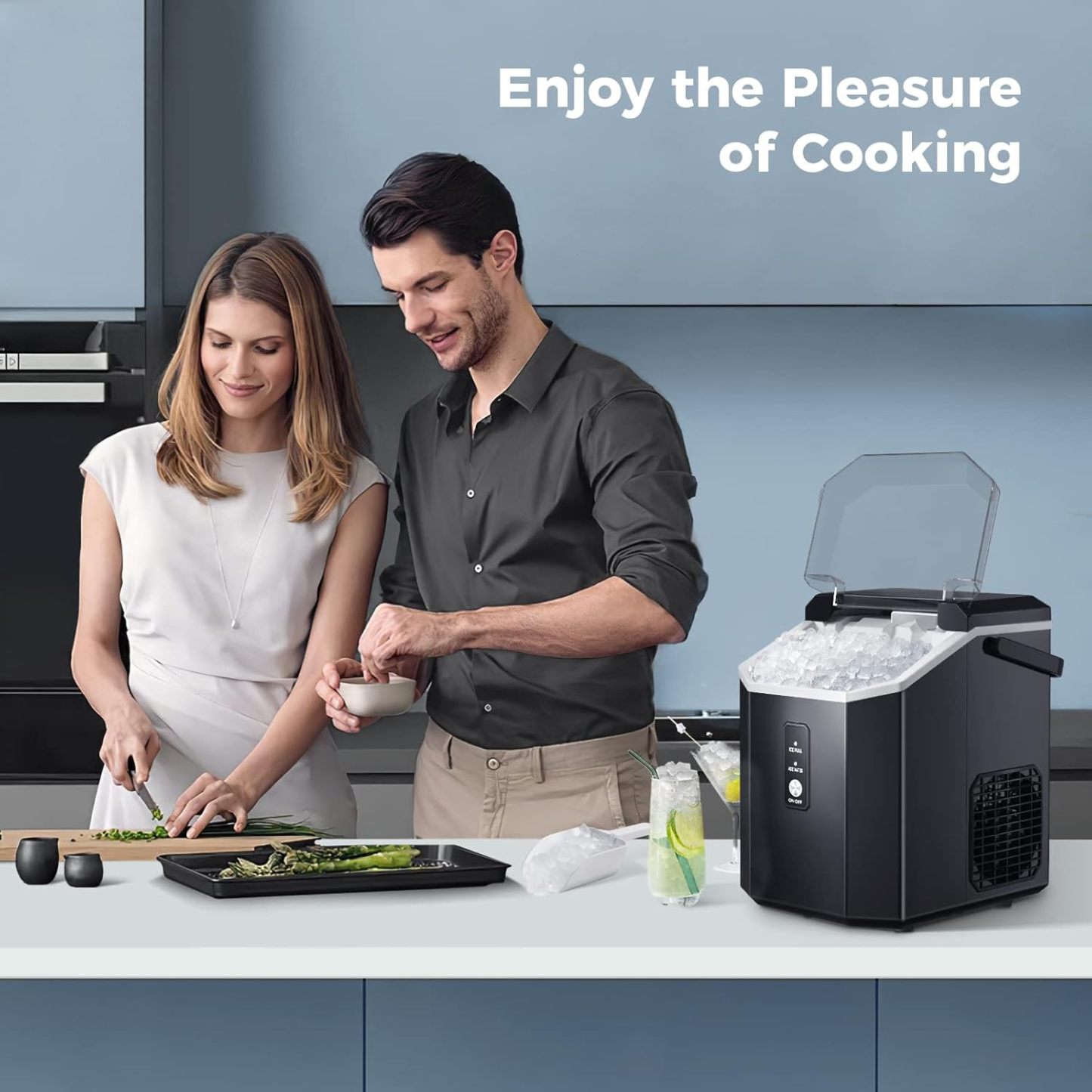 Nugget Pebble Ice Maker Countertop Z5815NA