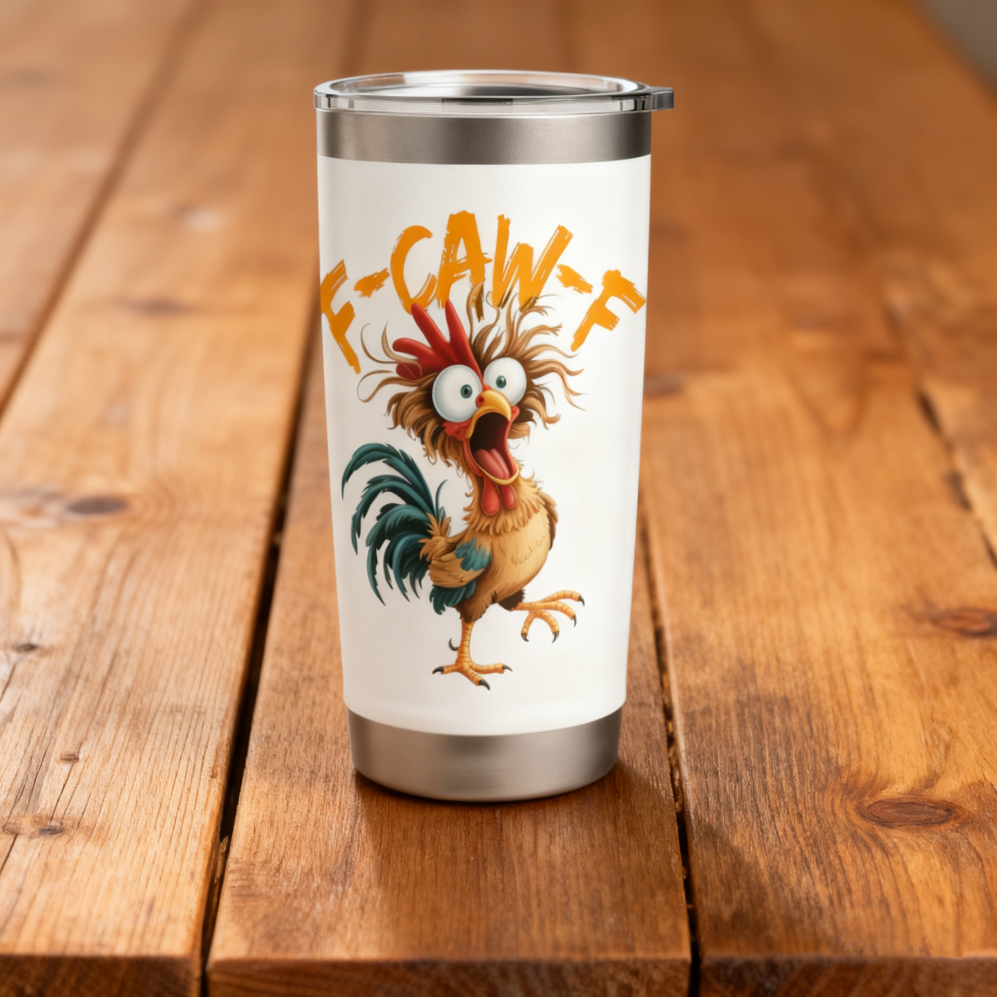 F-Caw-F Stainless Steel Insulated Mug