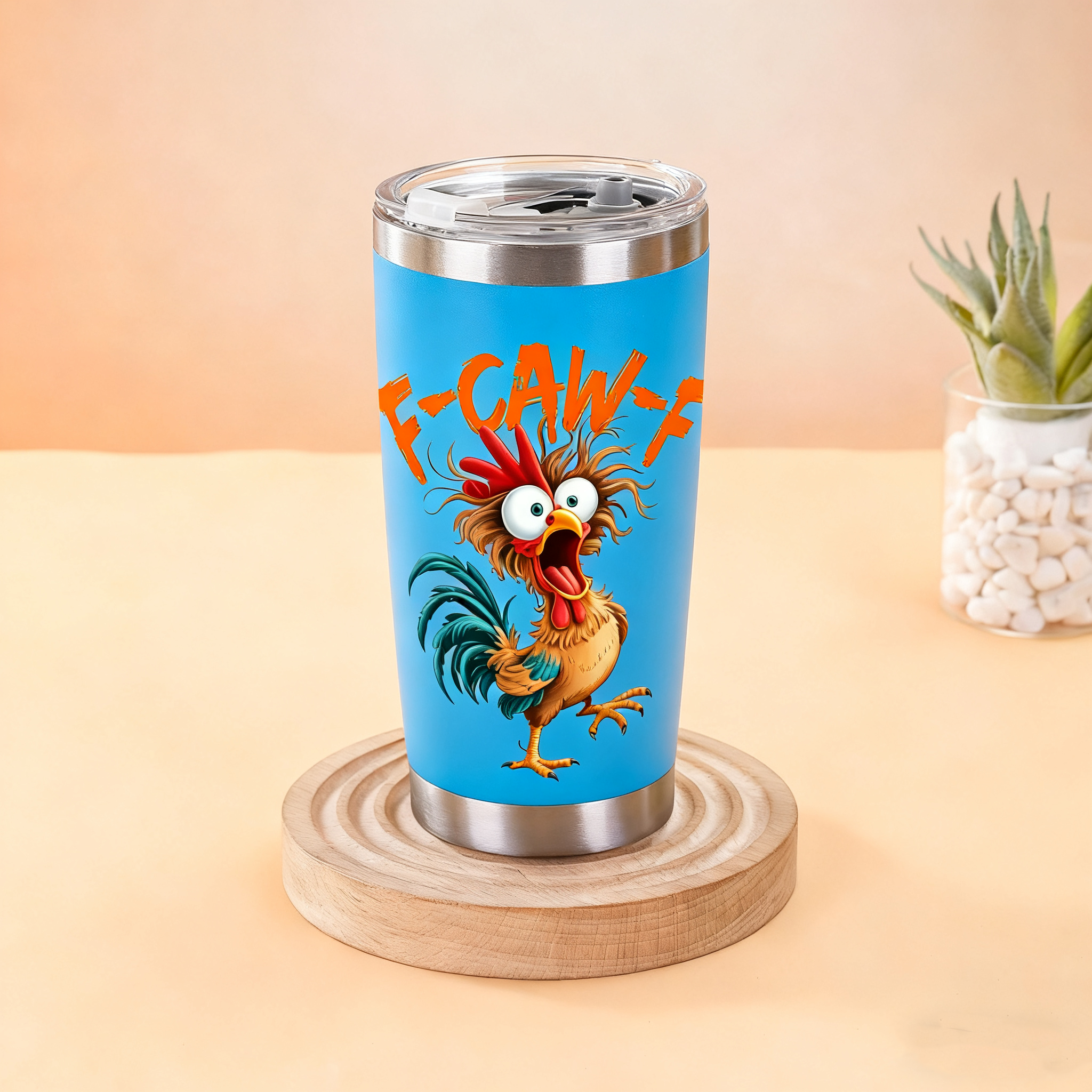 F-Caw-F Stainless Steel Insulated Mug