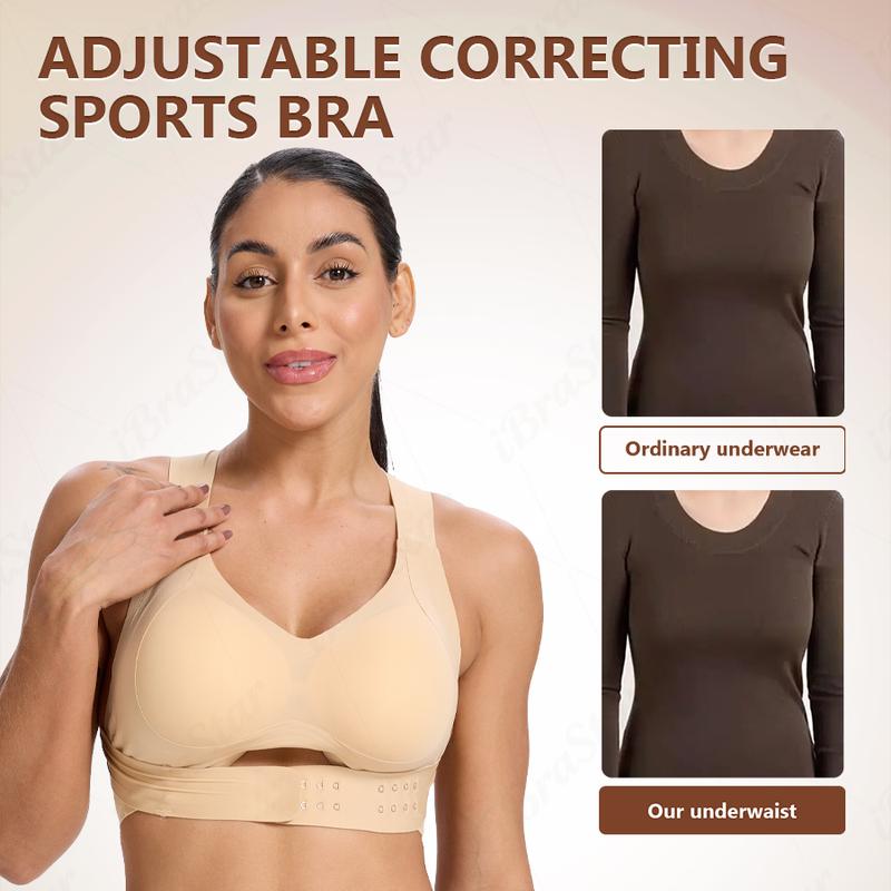 Posture-correcting and shaping seamless underwear, shaping yoga and fitness underwear.