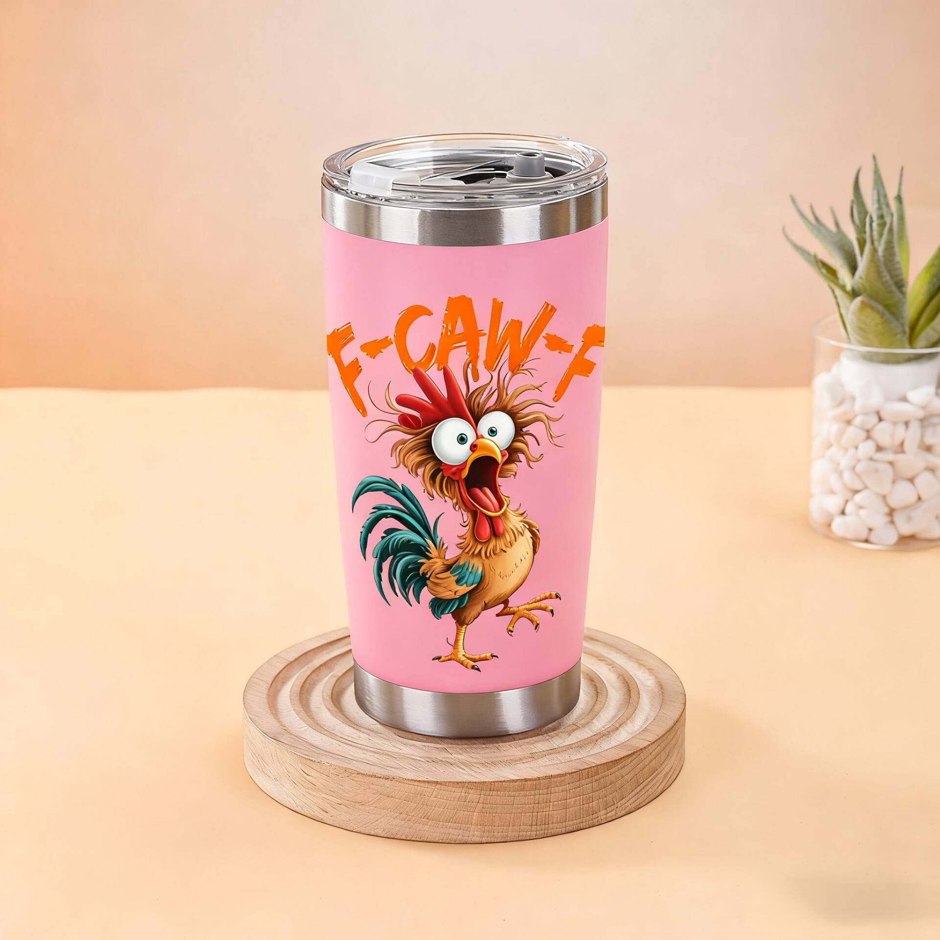 F-Caw-F Stainless Steel Insulated Mug