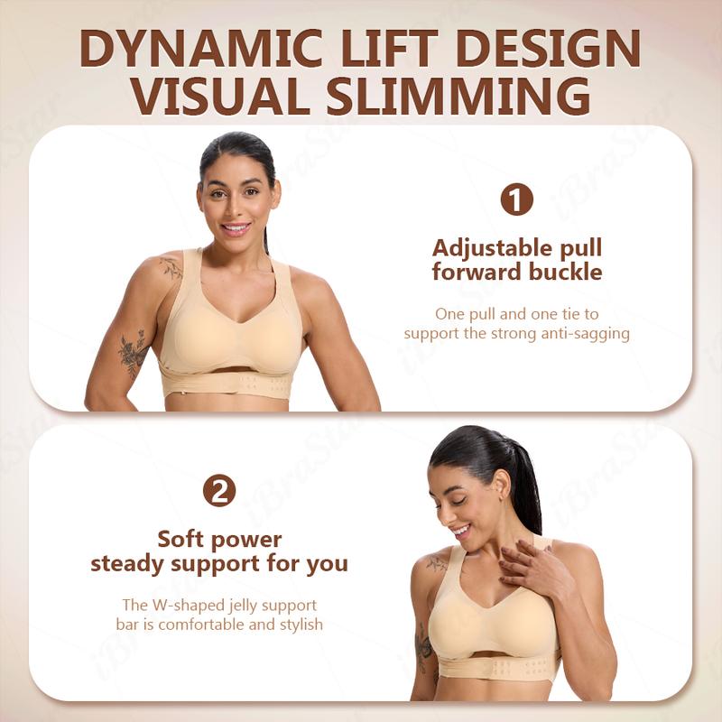 Posture-correcting and shaping seamless underwear, shaping yoga and fitness underwear.