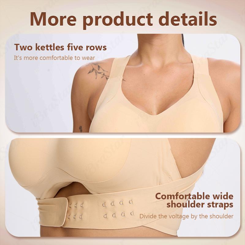 Posture-correcting and shaping seamless underwear, shaping yoga and fitness underwear.