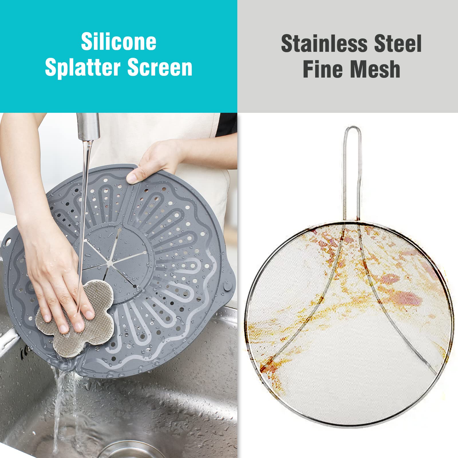 Silicone Splatter Screen