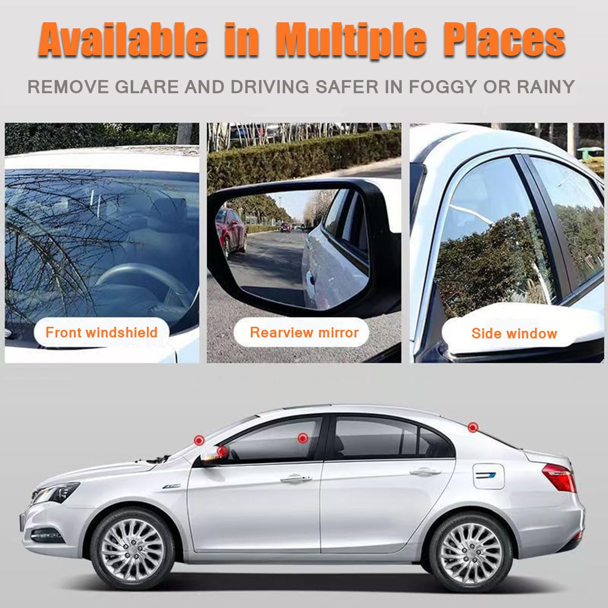 Glass Oil Film Remover for Car