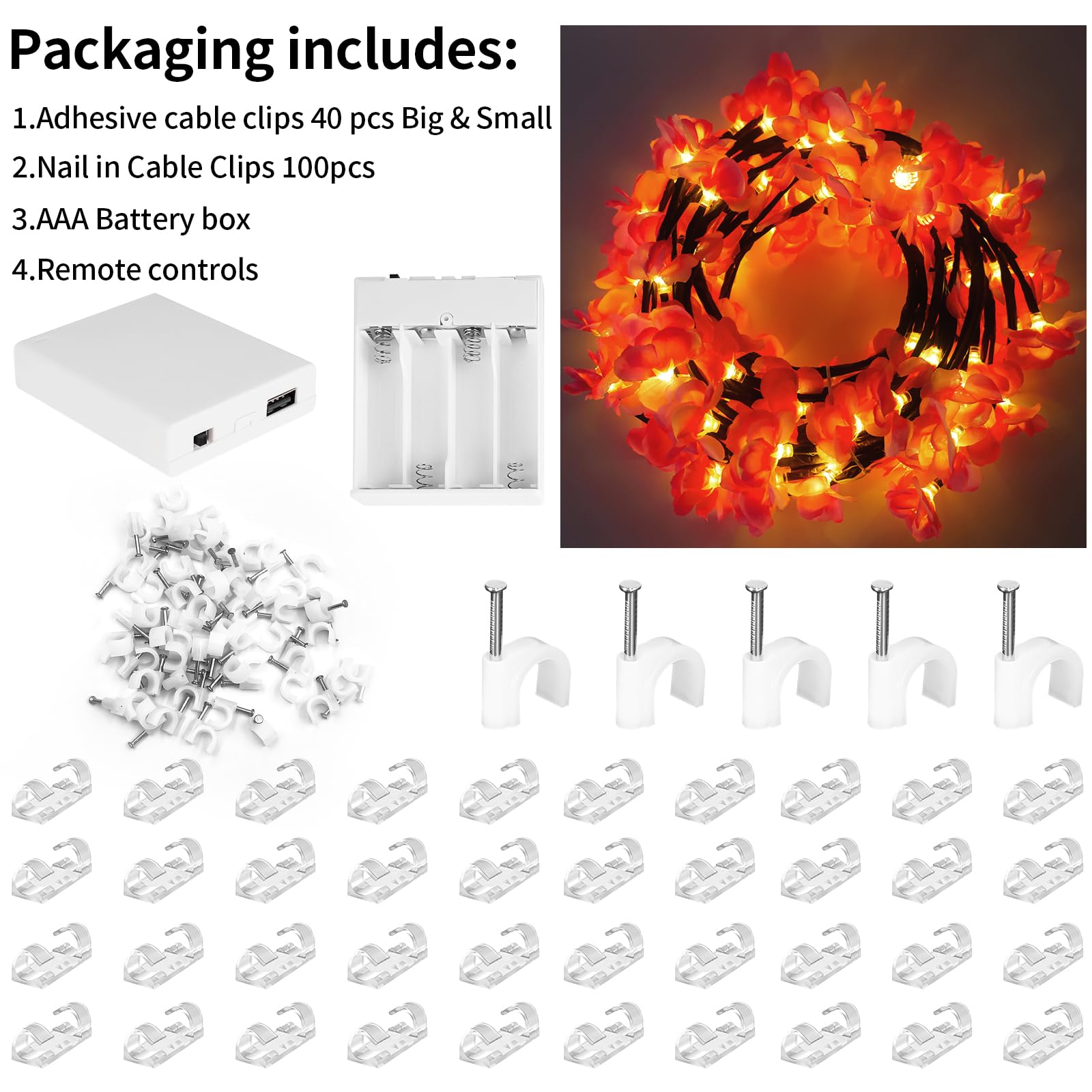 🔥Christmas Hot Selling Item - LED peach blossom branch light