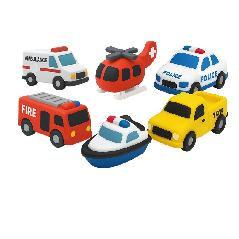 ⏰6PCS Mold-Free Baby Silicone Bath Toys