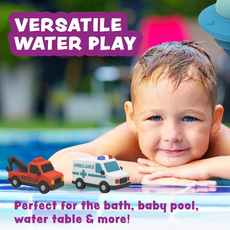 ⏰6PCS Mold-Free Baby Silicone Bath Toys