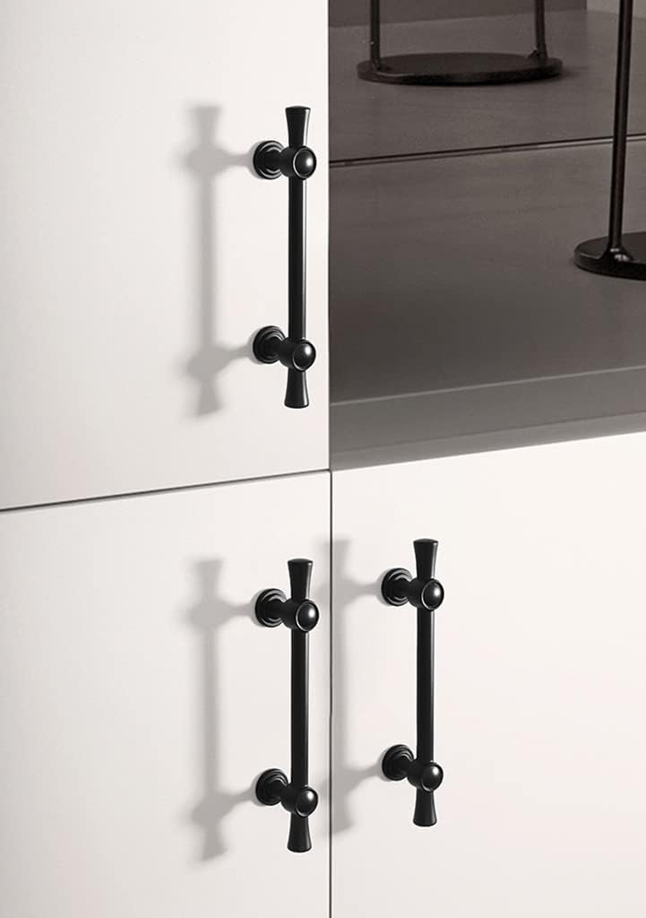 T Bar Handle Matte Black Cabinet Pulls Black Kitchen Cabinet Handles Bar Cupboard Knobs
