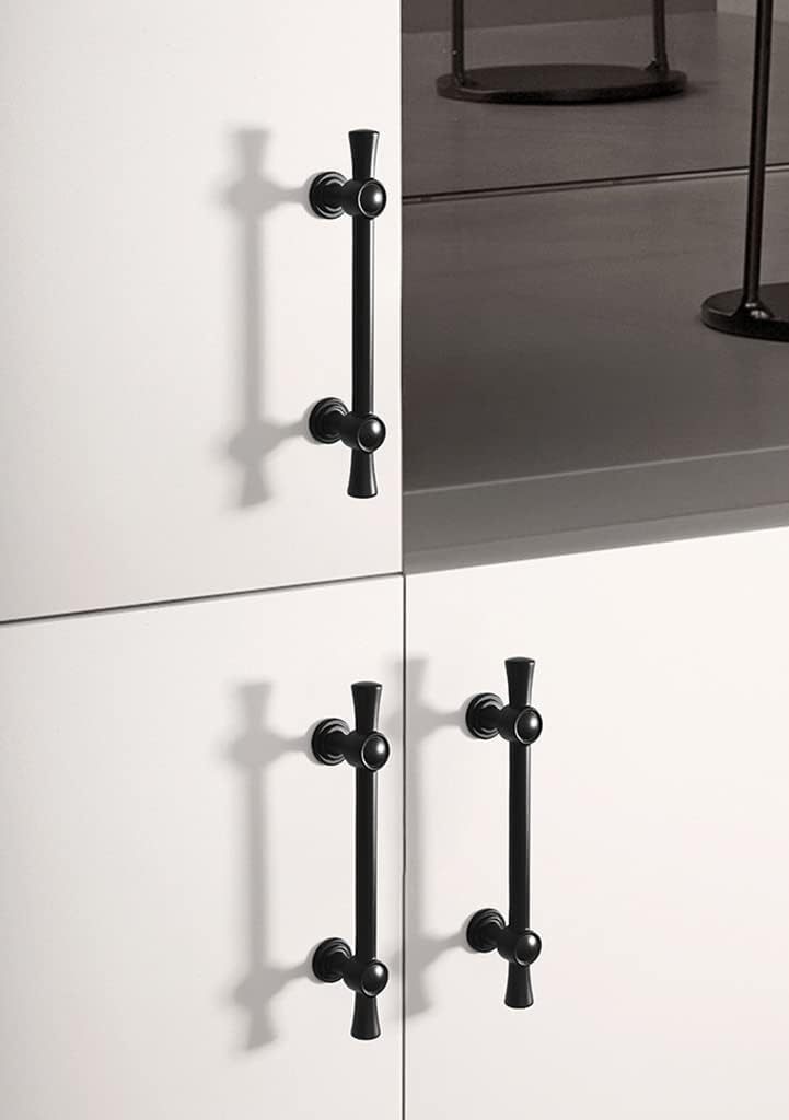 T Bar Handle Matte Black Cabinet Pulls Black Kitchen Cabinet Handles Bar Cupboard Knobs
