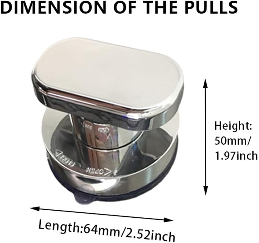 Self-Stick Instant Handle Pulls Fridge Handle Sliding Door Handle 