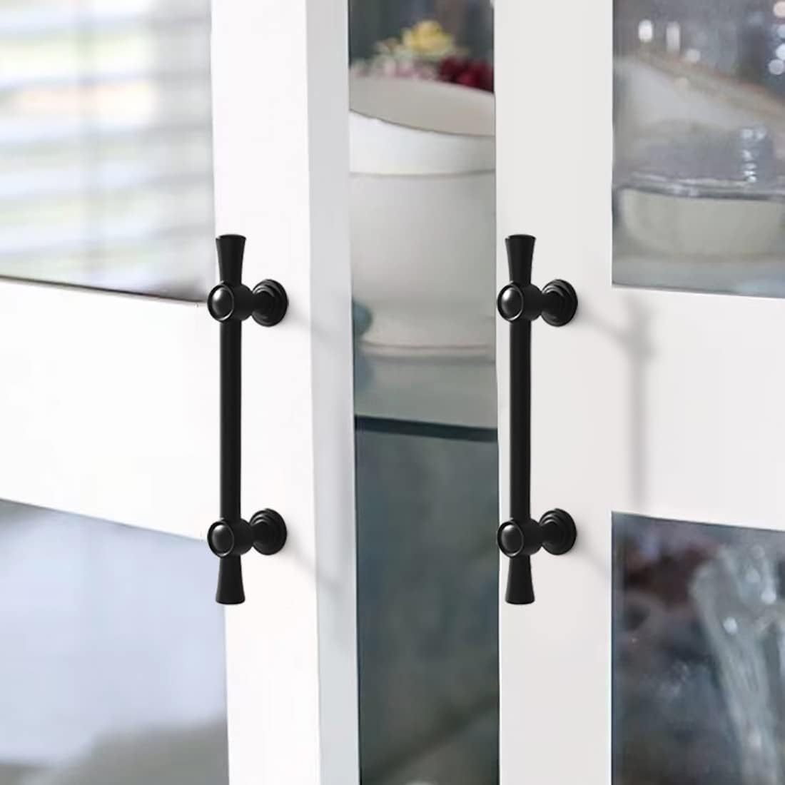 T Bar Handle Matte Black Cabinet Pulls Black Kitchen Cabinet Handles Bar Cupboard Knobs