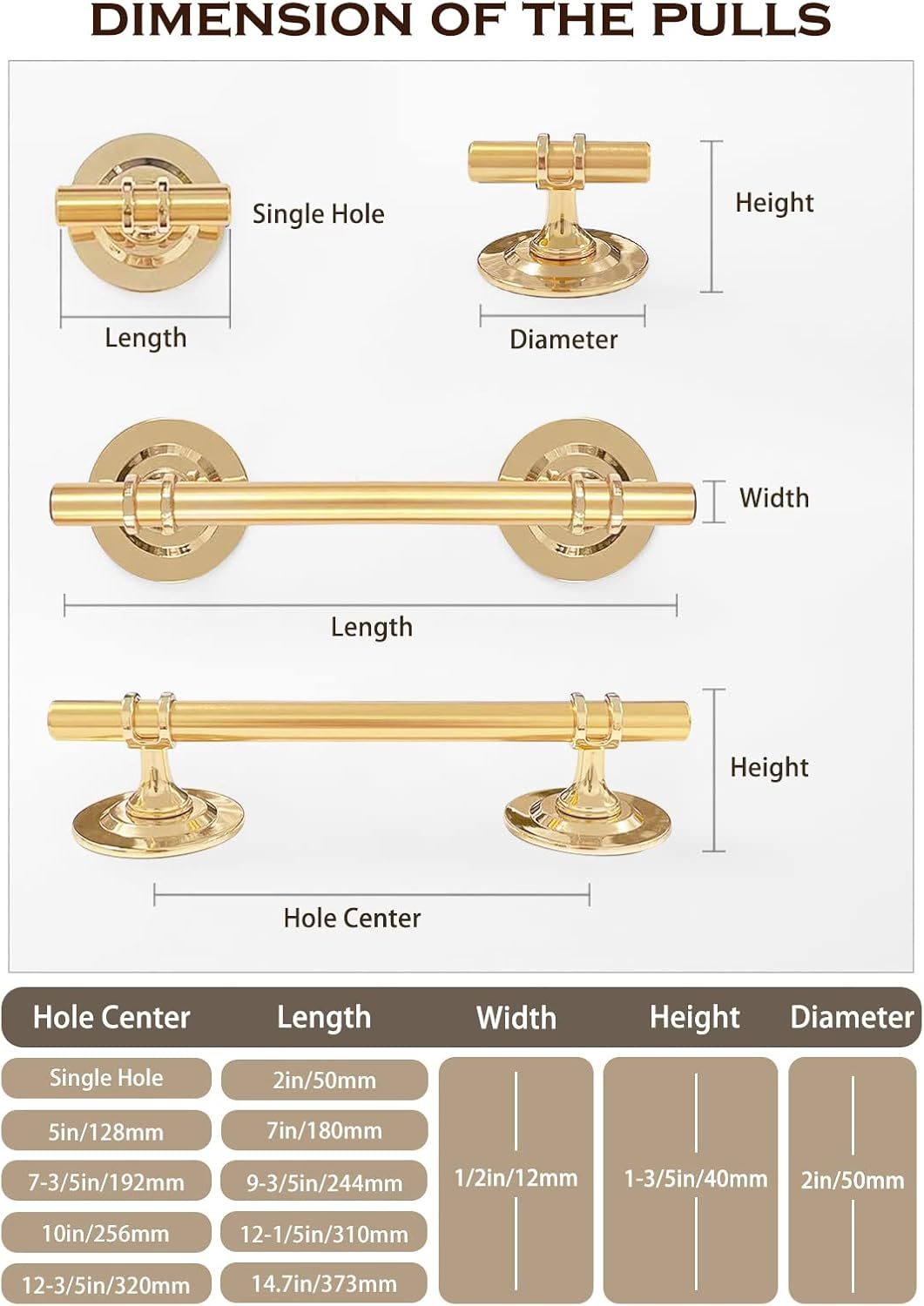  Self-Adhesive Zinc Handle Cabinet Pull Replacement Pull Helper 
