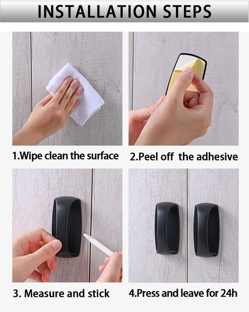 Self-Stick Cabinet Handle Stick On Pull Helper with Adhesive