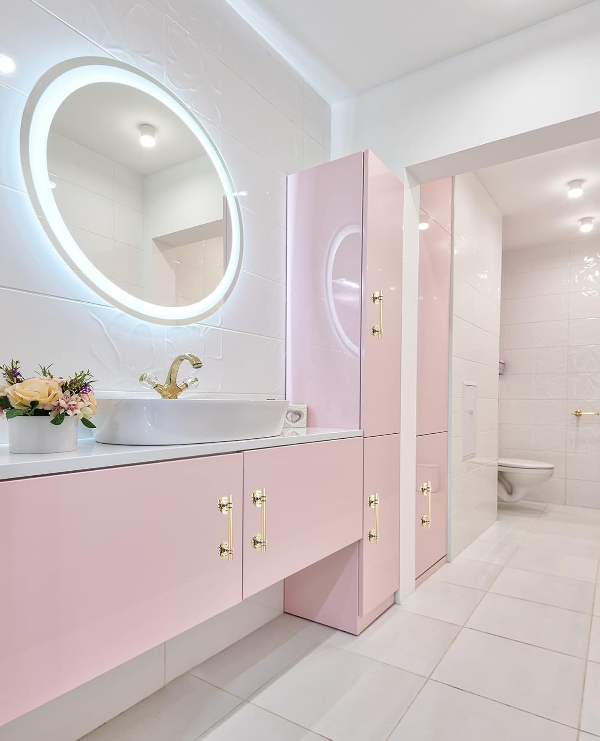  Self-Adhesive Zinc Handle Cabinet Pull Replacement Pull Helper 