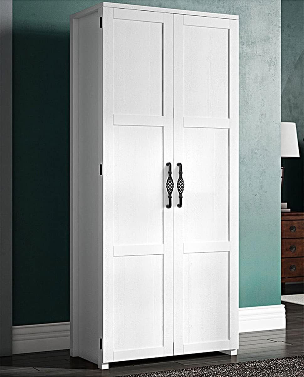 2 Pack Vintage Birdcage Cabinet Pulls Matte Black Retro Nest Twist Kitchen Cupboard Handles