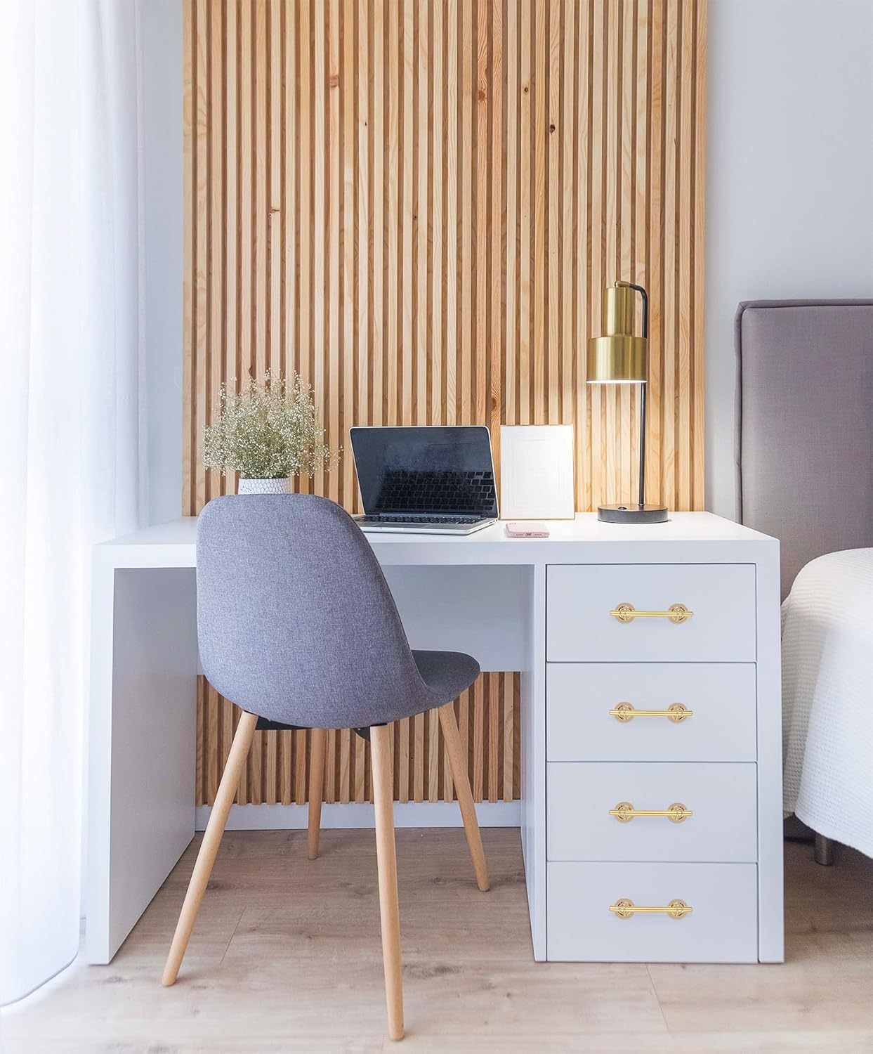  Self-Adhesive Zinc Handle Cabinet Pull Replacement Pull Helper 