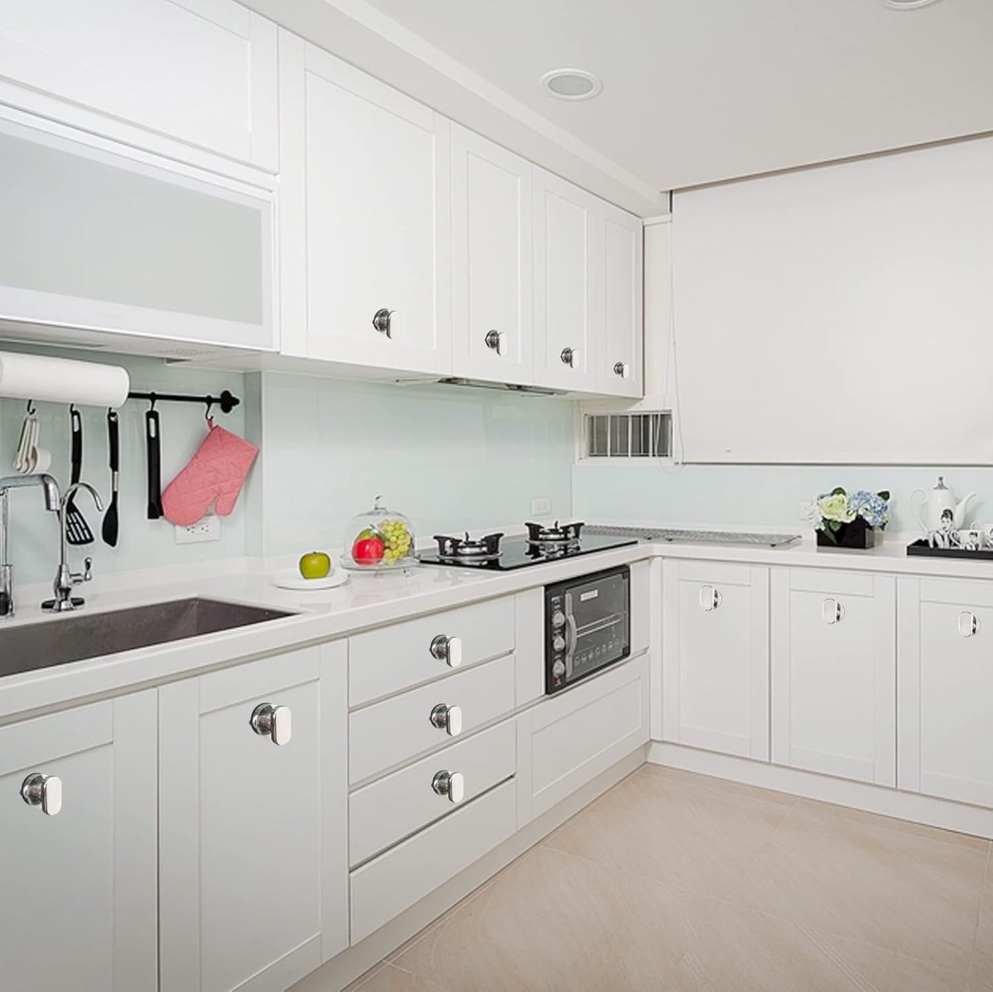 Self-Stick Instant Handle Pulls Fridge Handle Sliding Door Handle 