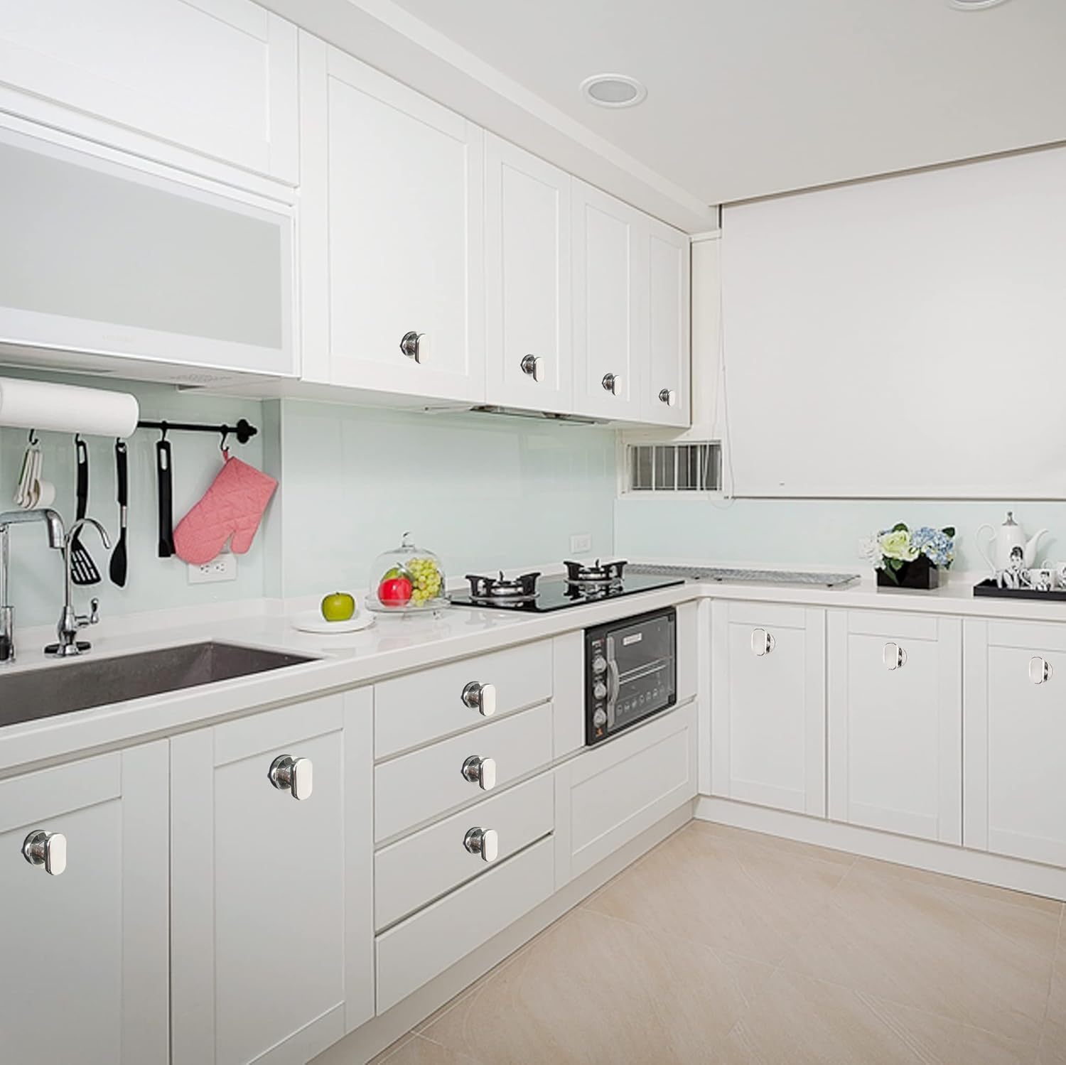 Self-Stick Instant Handle Pulls Fridge Handle Sliding Door Handle 