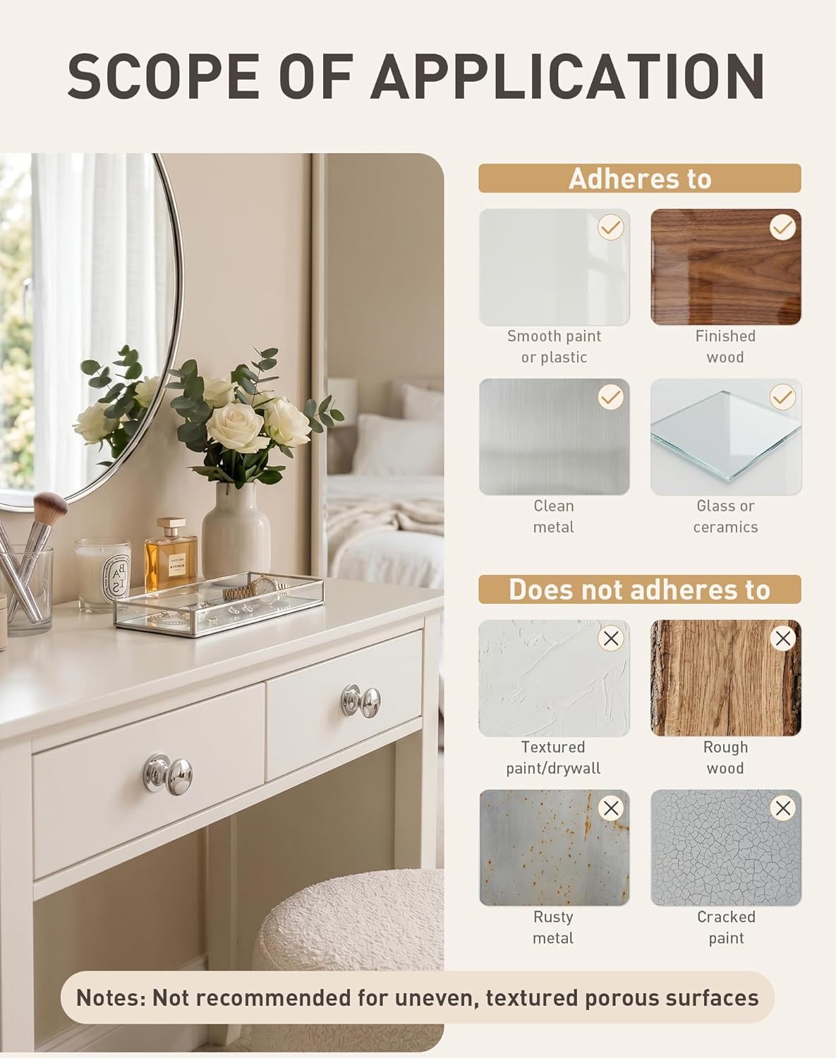 Elistonie Self-Stick Knobs Peel and Stick Cabinet Knobs Silver Plastic Drawer Handle Pull with Adhesive Silver Stick On Handle for Cupboard Fridge Dresser Window 