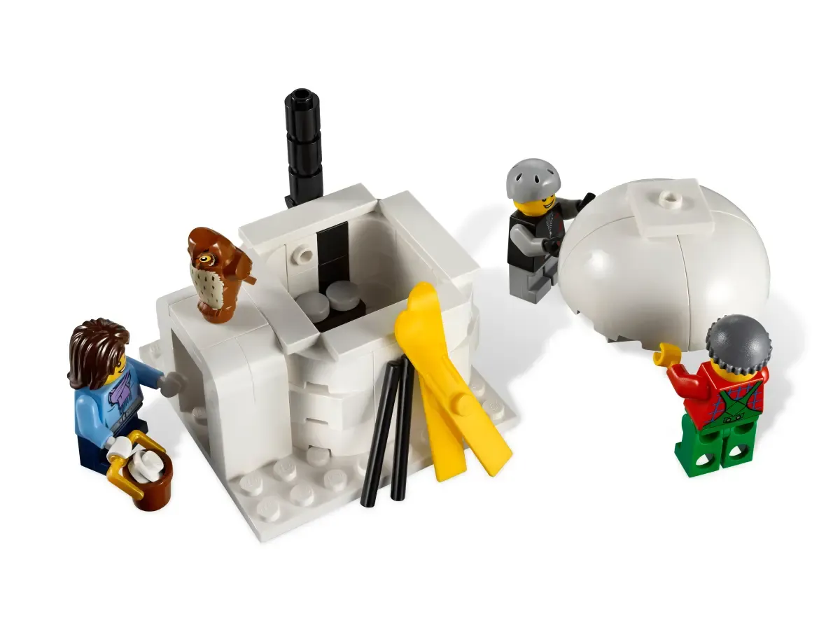 Winter Village Cottage