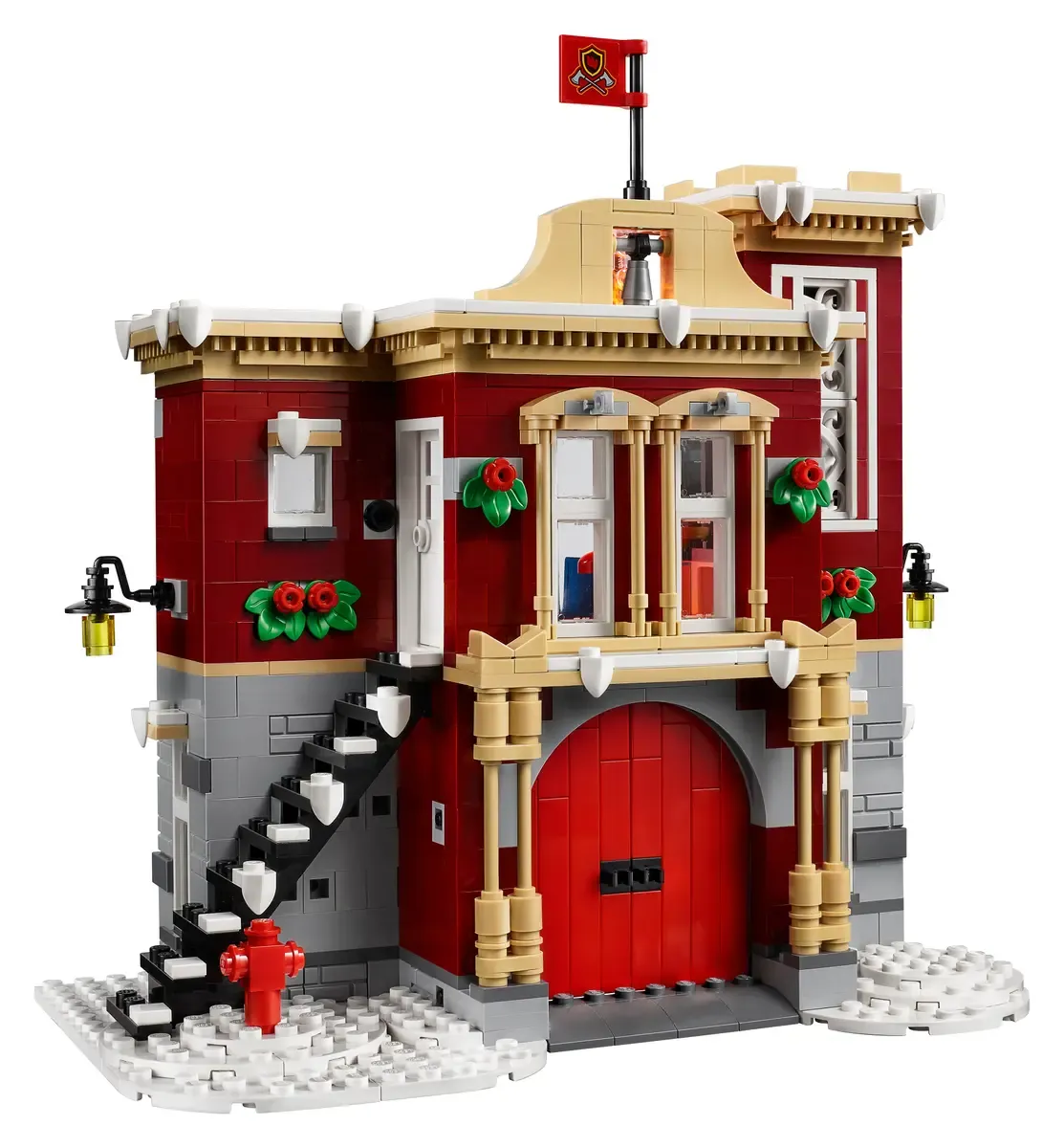 Winter Village Fire Station