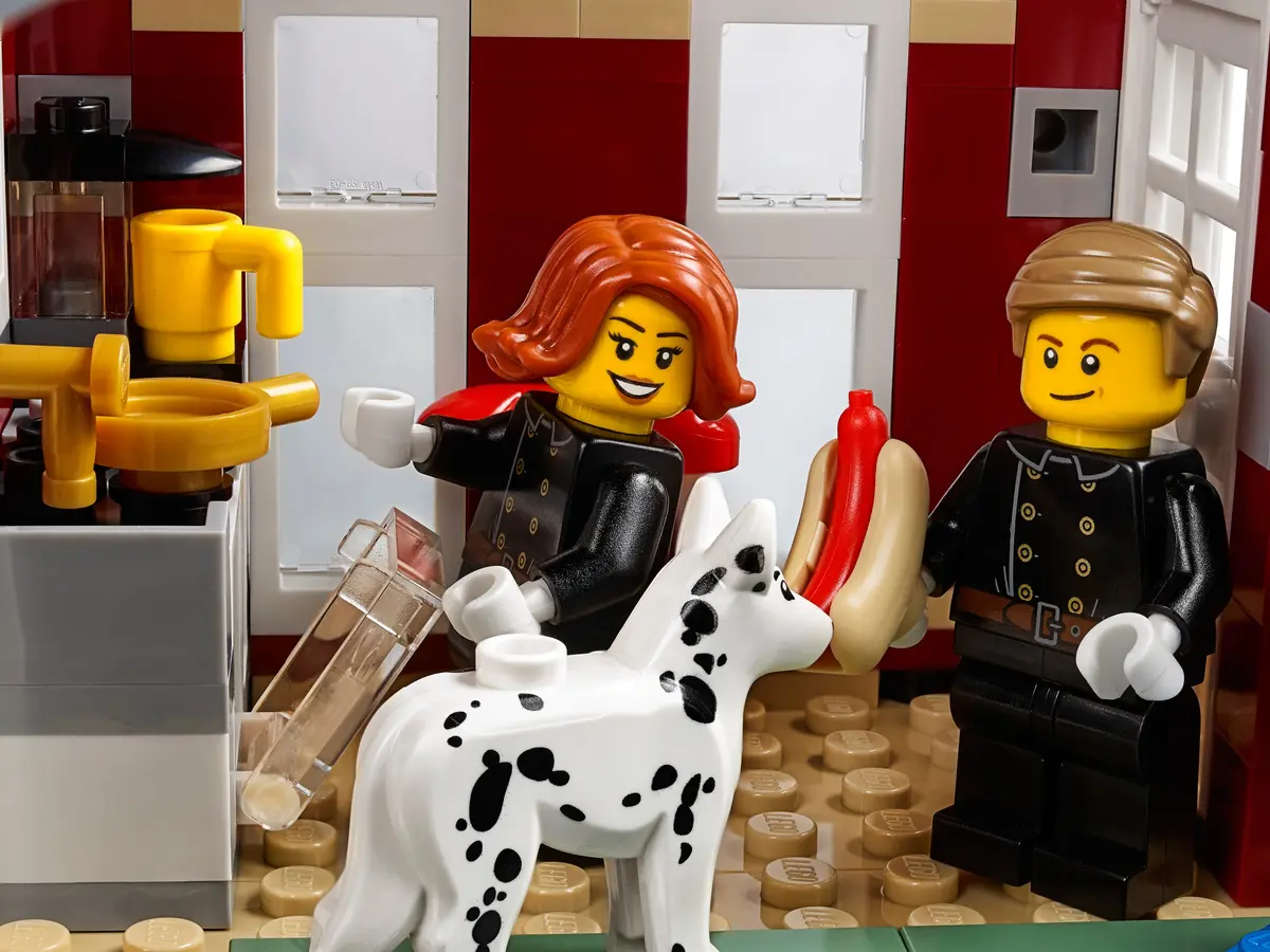 Winter Village Fire Station