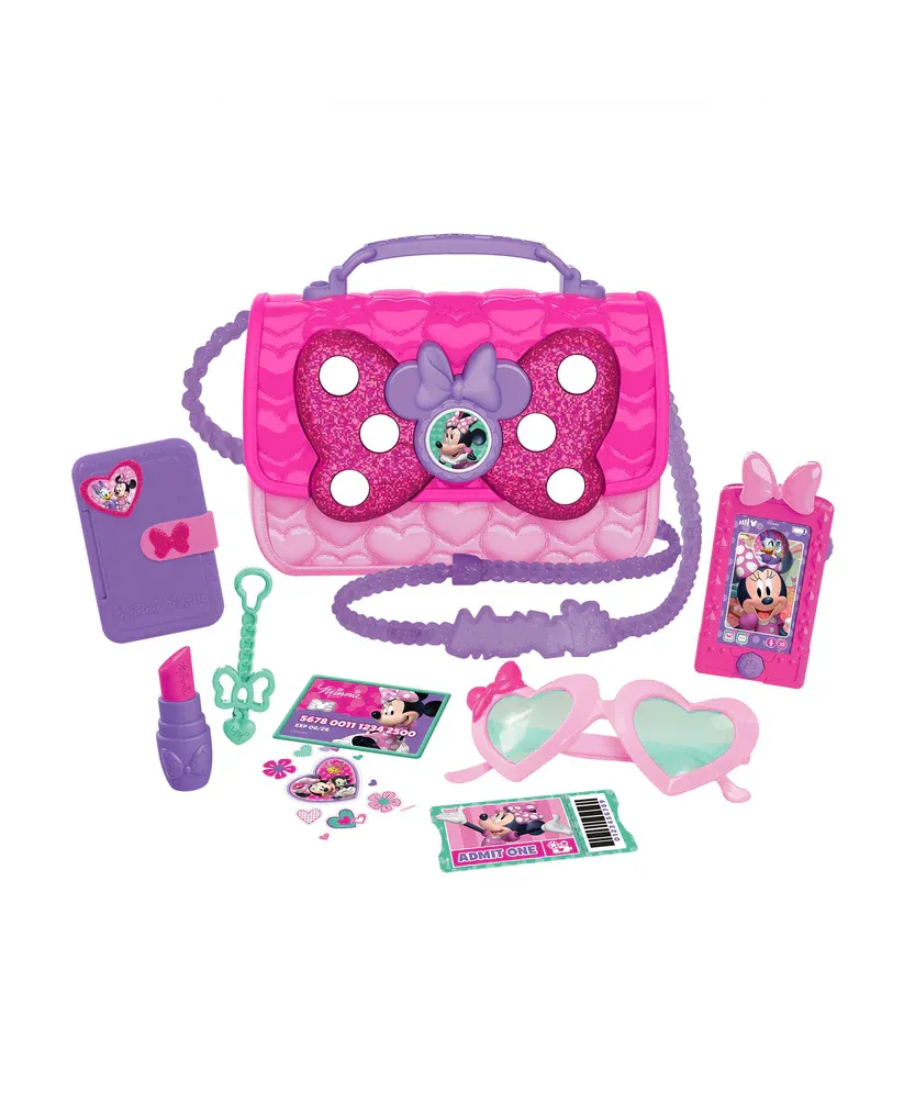 Disney Junior Minnie Mouse Happy Helpers Interactive Bag Set - Pink