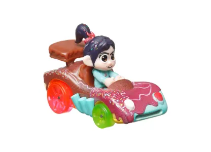 Hot Wheels Racerverse 1:64 Scale Die-Cast Pop Culture Characters Car Set, 4-Pack