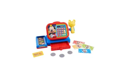 Disney Junior 7-Piece Mickey Mouse Funhouse Cash Register Set