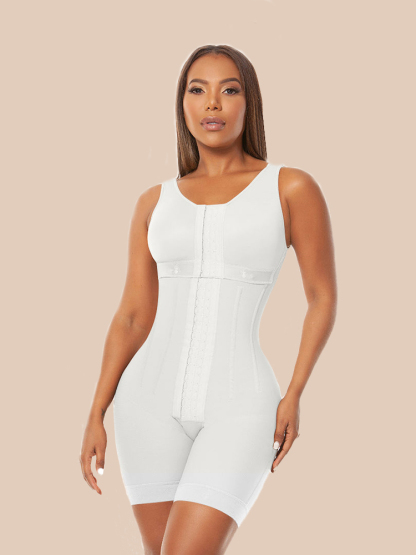 Women's Chest-Packed Body Shaper Postpartum Fajas Colombianas Ref10066