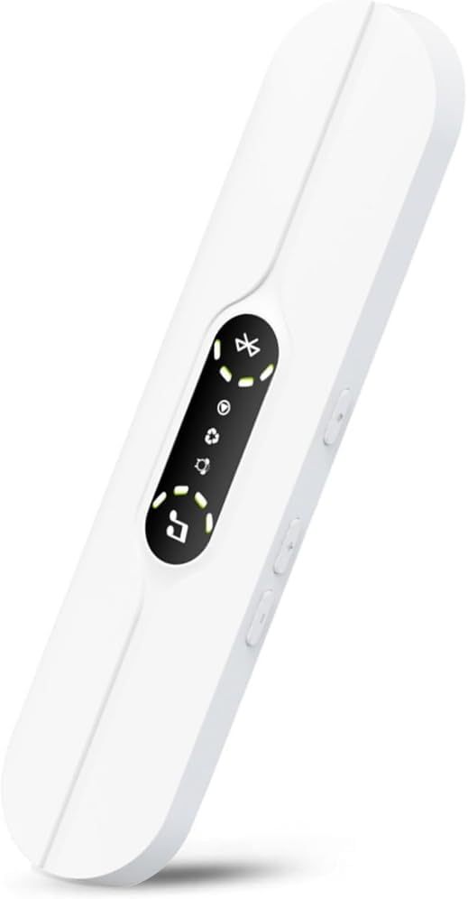 Under Pillow Speakers for Sleeping Bluetooth, Bone Conduction Technology, 3D White Noise Generator, Volume Control & Sleep Timer, Side Sleeper Friendly