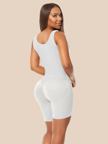 Women's Chest-Packed Body Shaper Postpartum Fajas Colombianas Ref10066