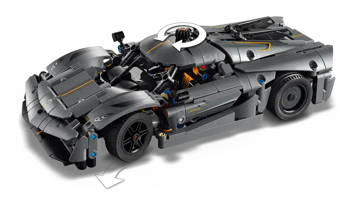 Koenigsegg Jesko Absolut Grey Hypercar