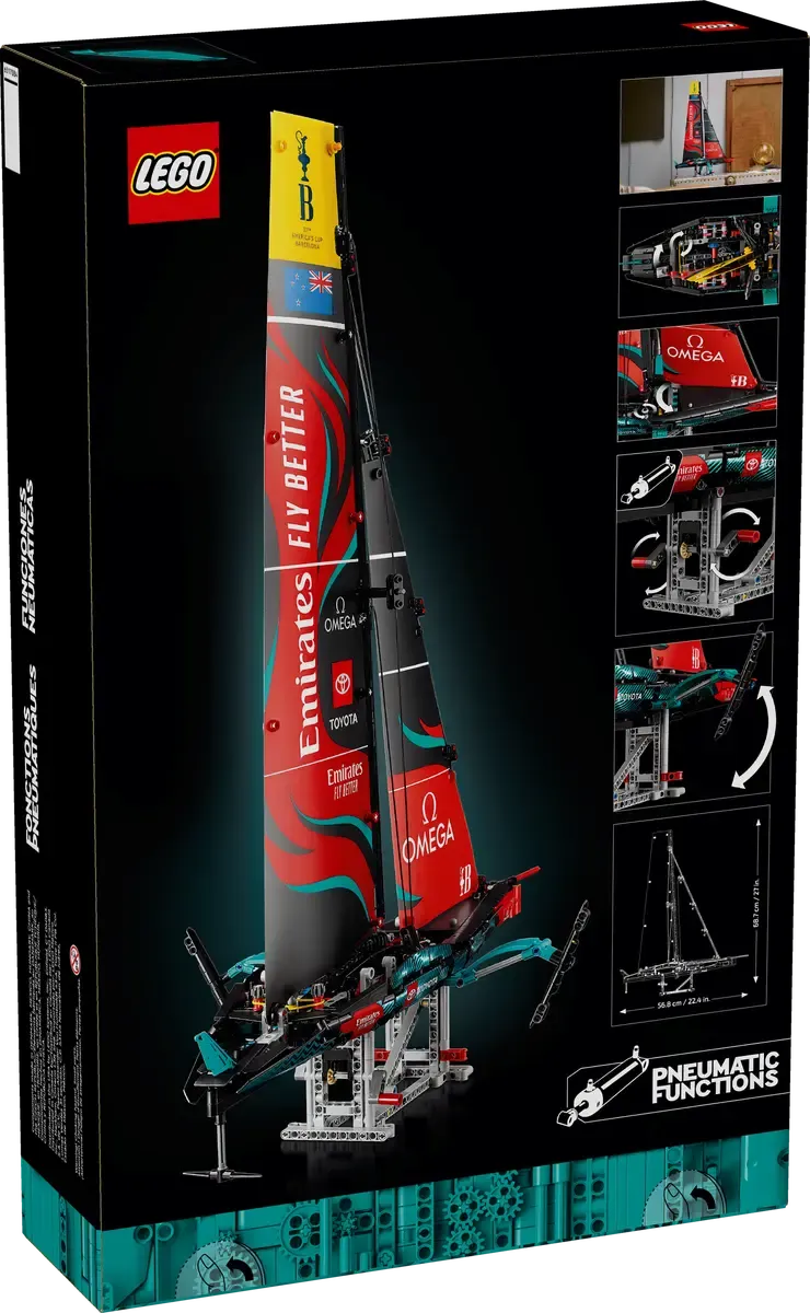 Emirates Team New Zealand AC75 Yacht