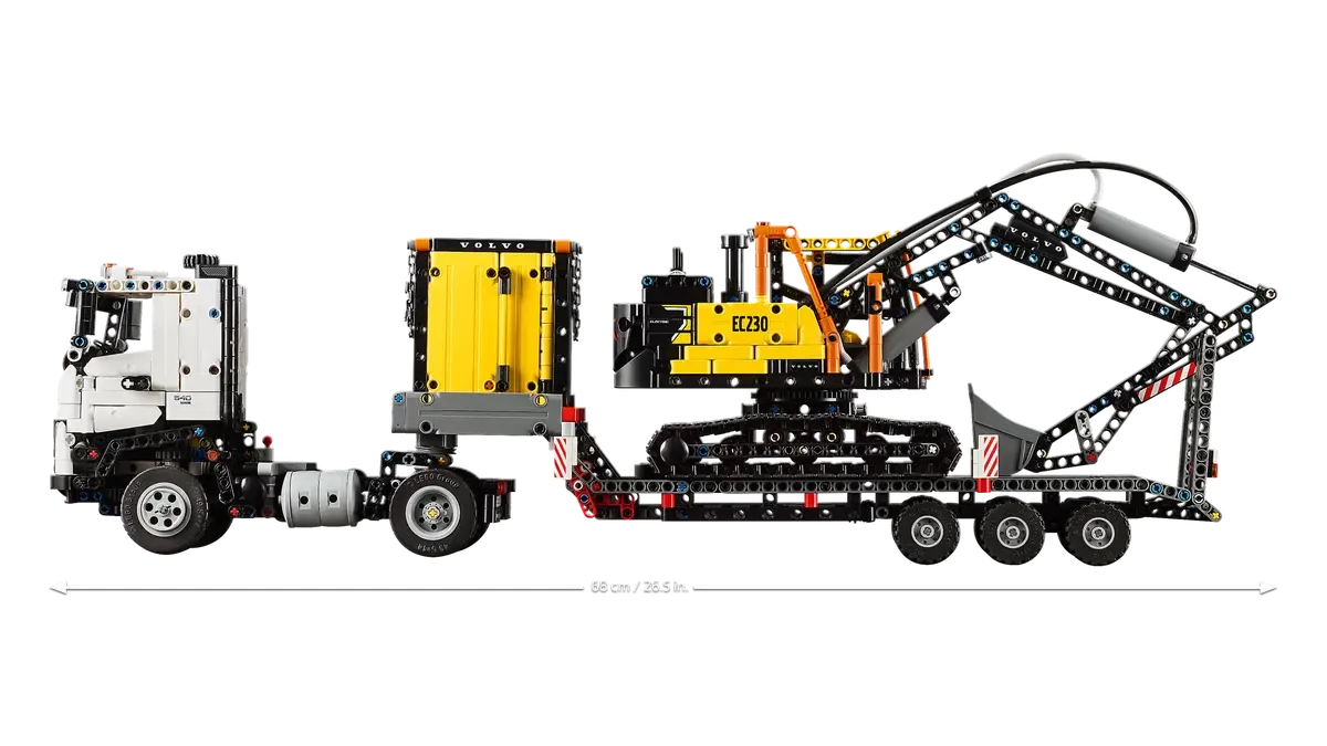 Volvo FMX Truck & EC230 Electric Excavator