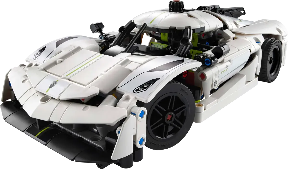Koenigsegg Jesko Absolut White Hypercar