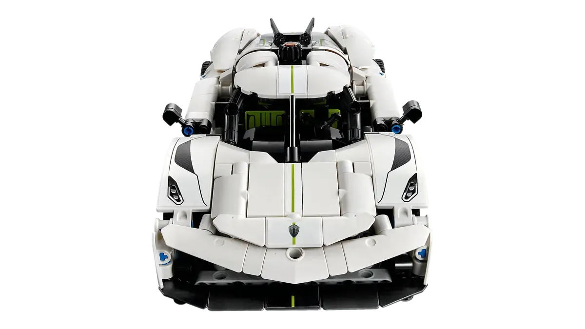 Koenigsegg Jesko Absolut White Hypercar