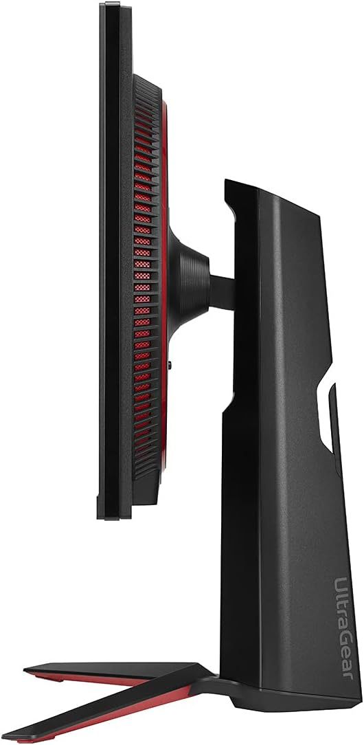LG 27GP850-B Ultragear Gaming Monitor 27-Inch QHD (2560 x 1440) Nano IPS Display 1ms Response Time 165Hz Refresh Rate NVIDIA G-SYNC Compatible AMD FreeSync Premium Tilt/Height/Pivot Adjustable Stand