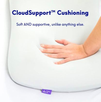 C CUSHION LAB Deep Sleep Pillow, Ergonomic Neck Support, Side/Back Sleeper