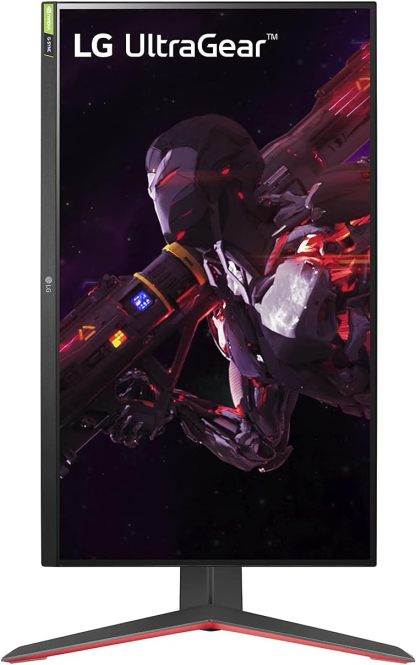 LG 27GP850-B Ultragear Gaming Monitor 27-Inch QHD (2560 x 1440) Nano IPS Display 1ms Response Time 165Hz Refresh Rate NVIDIA G-SYNC Compatible AMD FreeSync Premium Tilt/Height/Pivot Adjustable Stand